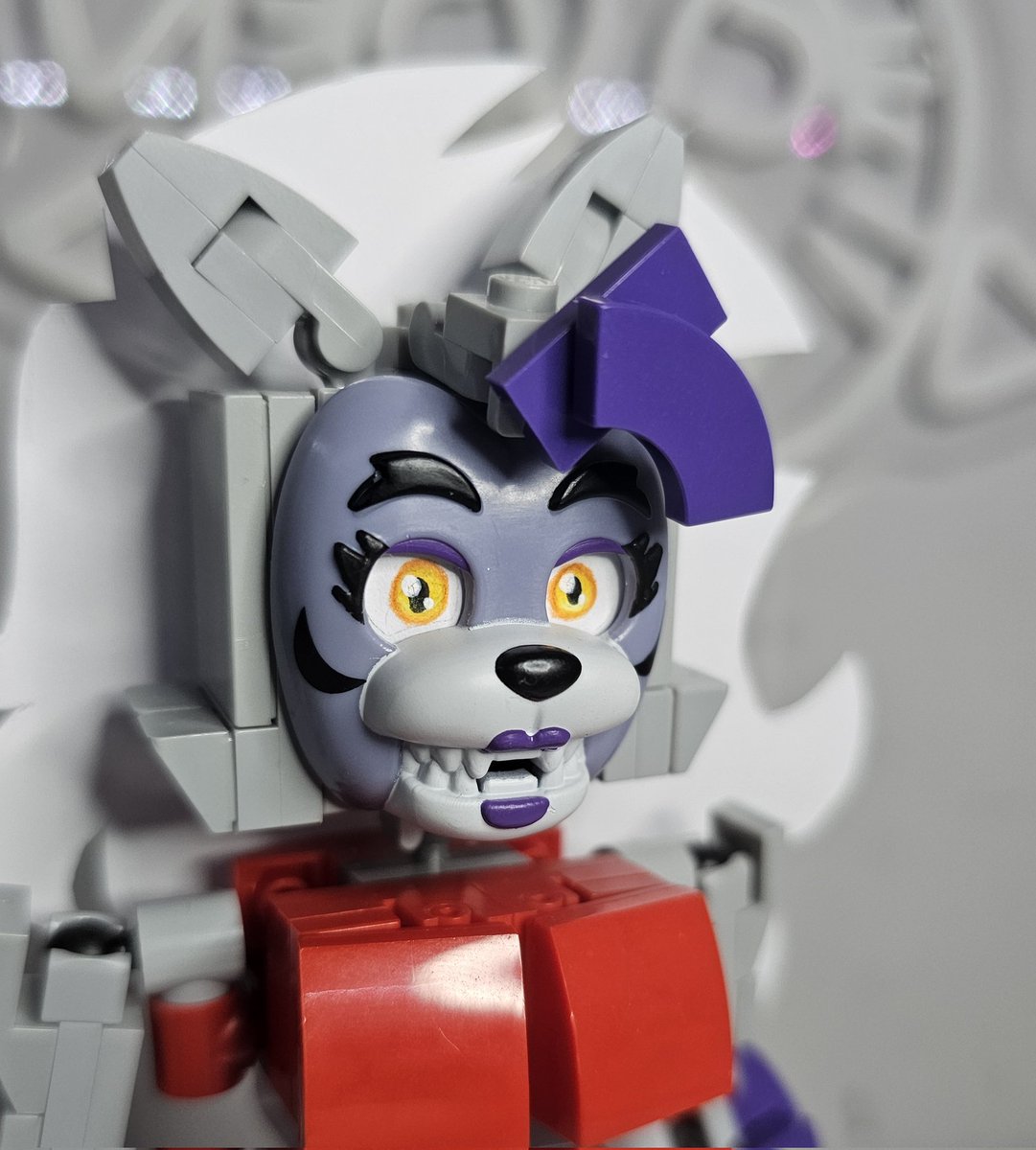 RoxyWolfsHusban's tweet image. Lego Roxy with Funko Snap Roxy&apos;s face, how we feelin abt this bcs idk