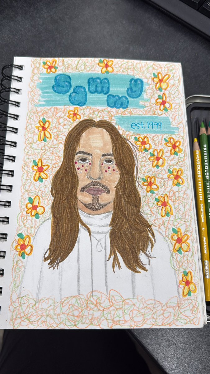MustIGoBound's tweet image. idr if i ever posted this poorly drawn and even more poorly colored sammy doodle
