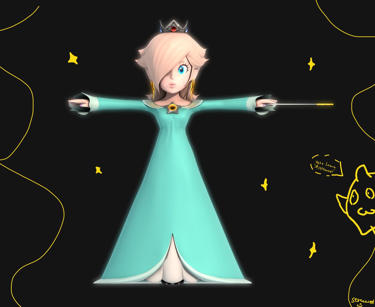 strawed__'s tweet image. Since I dont got absolutely anything to share at the moment, here is a preview of my updated Rosalina!
#Rosalina #MarioGalaxy #SuperMarioGalaxy #Mario #SuperMario #Nintendo #Blender
