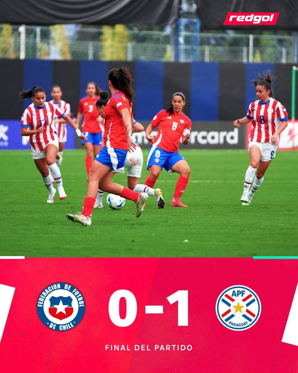 😢En la agonía del partido, Paraguay derrotó 1-0 a Chile y deja con las manos vacías al seleccionado nacional que hoy dirige Luis Mena.