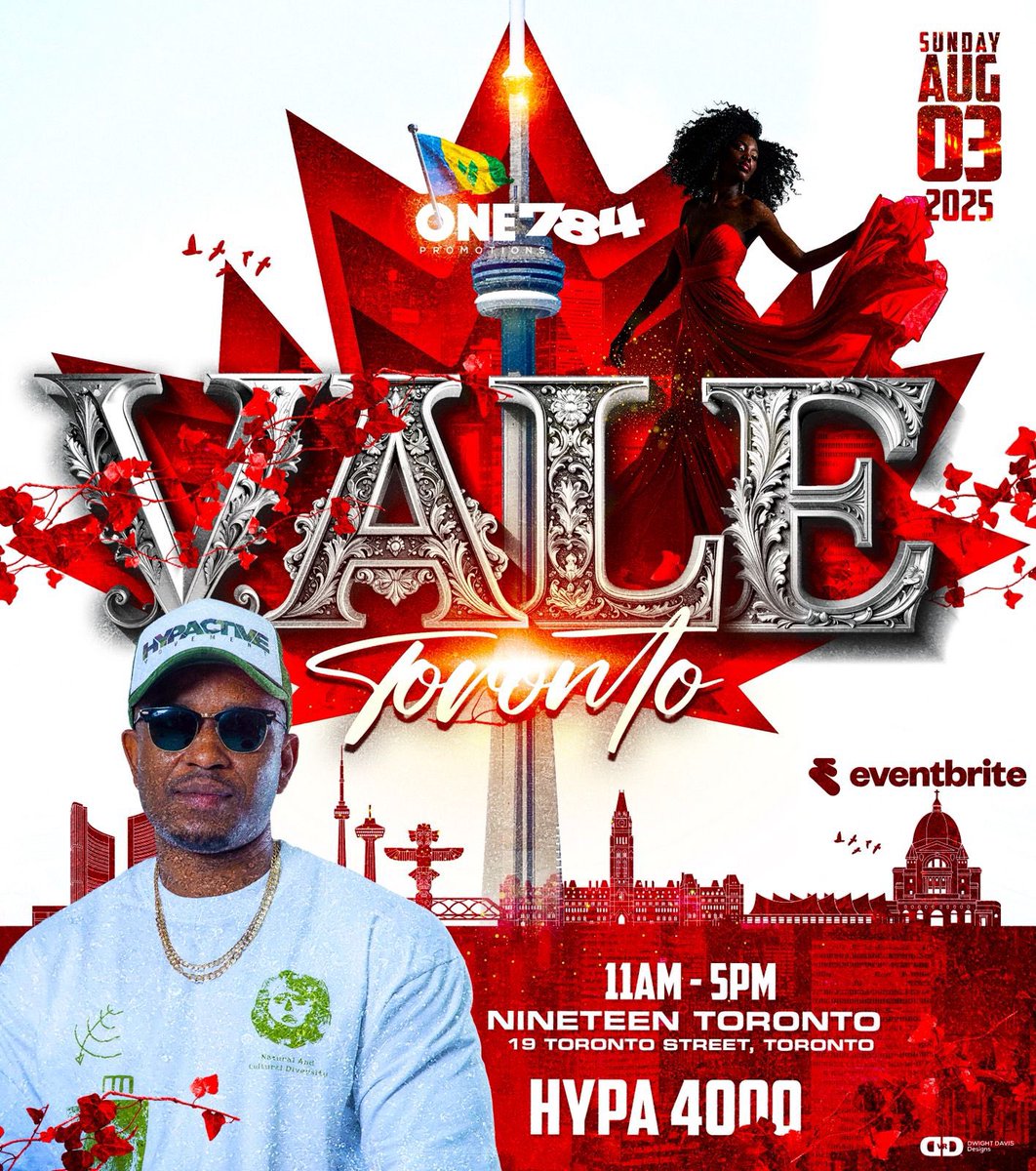 Bvi Thursday then Toronto for the caribana weekend. Push my music and Vincy music to the world. #dj #artiste #hypa4000 #hypactivemovements  🇻🇨✊🏾