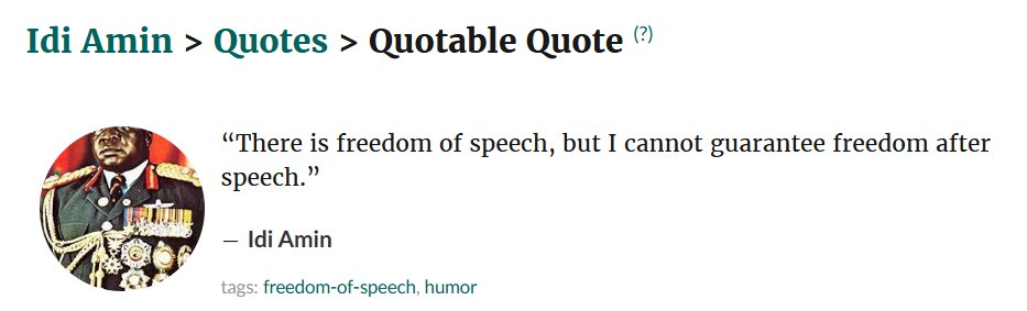 Not a fan of Idi Amin on many things, but he was right on this one.

<a href="/damiennkaka/">damien</a>