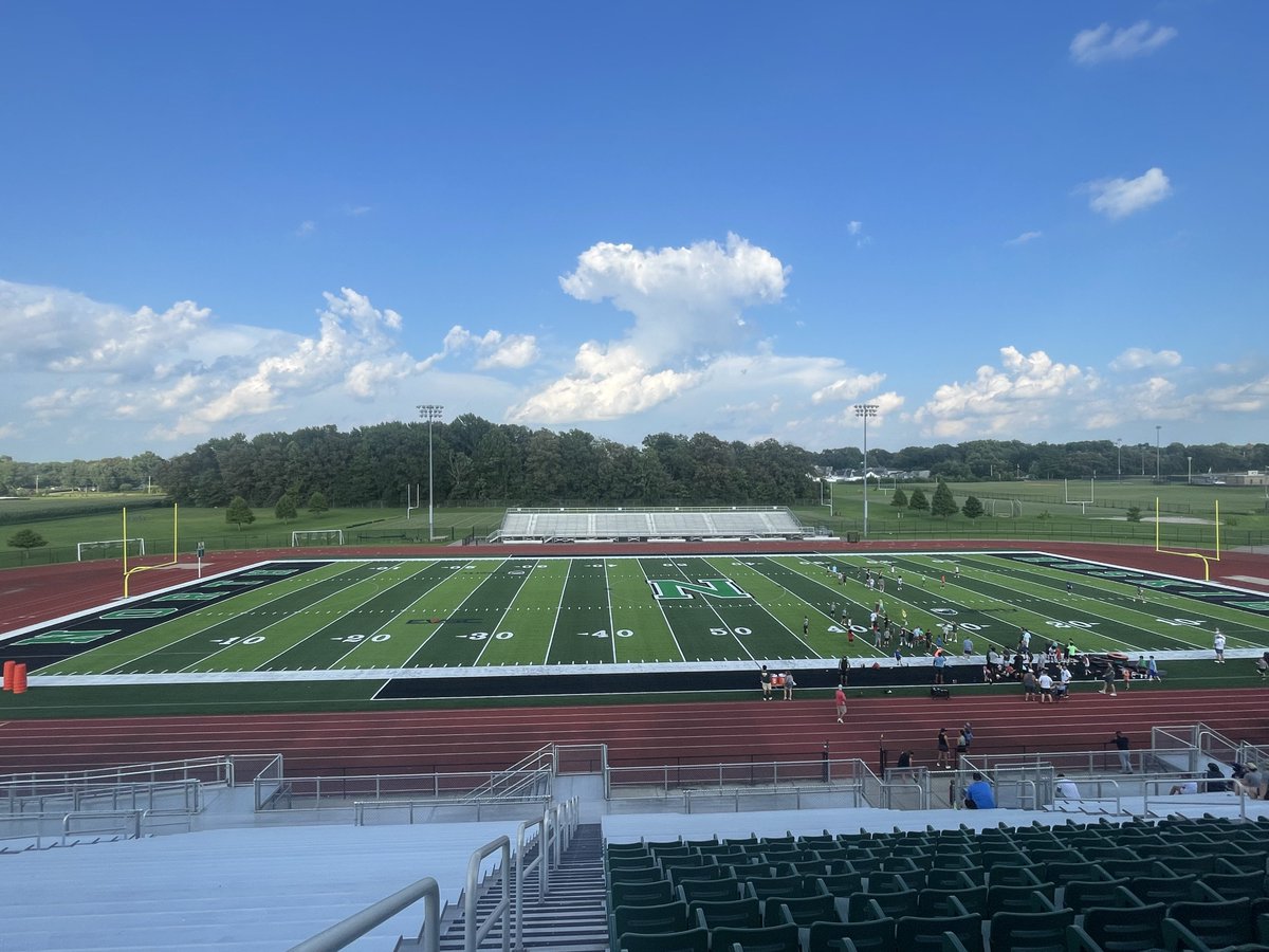 A look at the new turf at North’s Bundrant Stadium