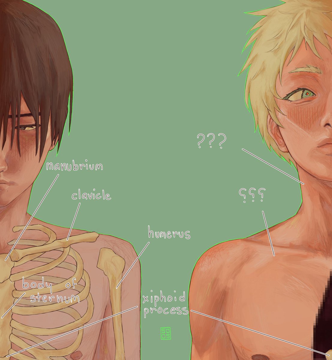 sooosart's tweet image. i wanna give this one its own post actually 
#tshd