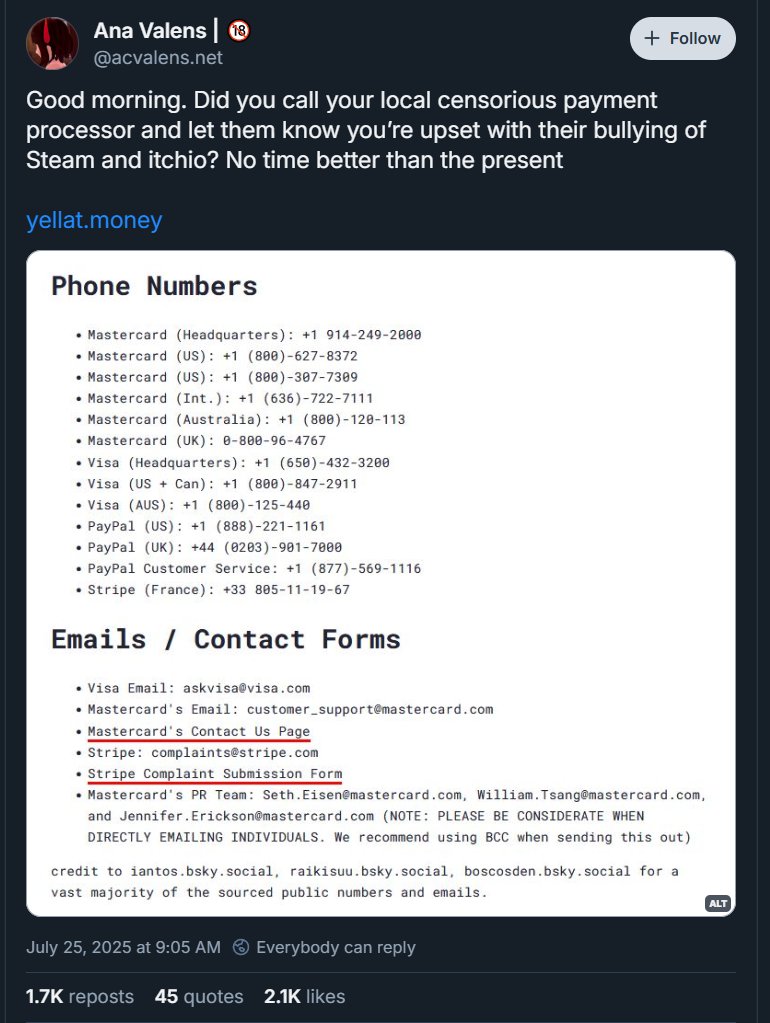 IGDA Anti-Censorship tweet media