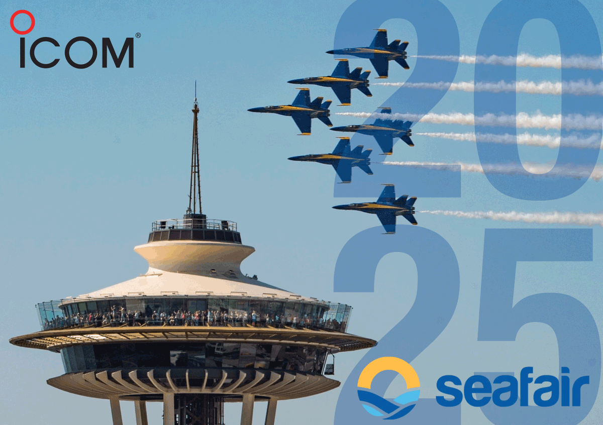 IcomAmericaInc's tweet photo. Behind the scenes at #Seafair2025, Icom keeps the crew connected! From setup to showtime, our IP740D &amp; VE-PG4 systems deliver clear, reliable #comms. Proud to support the magic that makes this iconic Seattle show fly. #PTT #IP740D #VEPG4 #Seattle #SafetyFirst https://t.co/orExFubd7l
