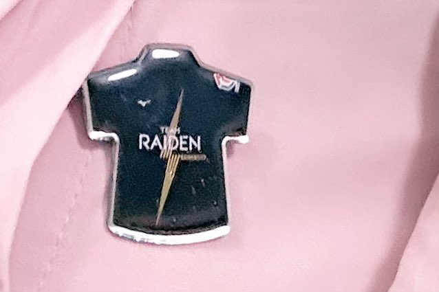 Thank you Joshua for your gift!
A pin from M-League store☺️