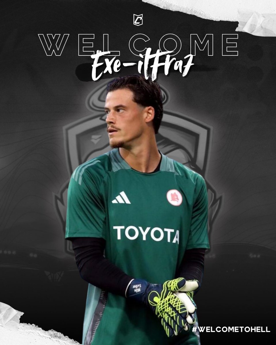 Curnarè eSports (@curnare_esports) on Twitter photo 🚨 Ufficiale 🚨
Curnarè eSports è lieta di annunciare l’ingresso di <a href="/exeilFra7/">Francesco Abbate</a> nel roster.
Portiere di grande affidabilità, reattivo e determinato, sarà l’ultima linea a difesa dei nostri colori.
Benvenuto tra i nostri pali.
#WelcomeToHell 🔴⚪️ 🚨 Ufficiale 🚨
Curnarè eSports è lieta di annunciare l’ingresso di <a href="/exeilFra7/">Francesco Abbate</a> nel roster.
Portiere di grande affidabilità, reattivo e determinato, sarà l’ultima linea a difesa dei nostri colori.
Benvenuto tra i nostri pali.
#WelcomeToHell 🔴⚪️