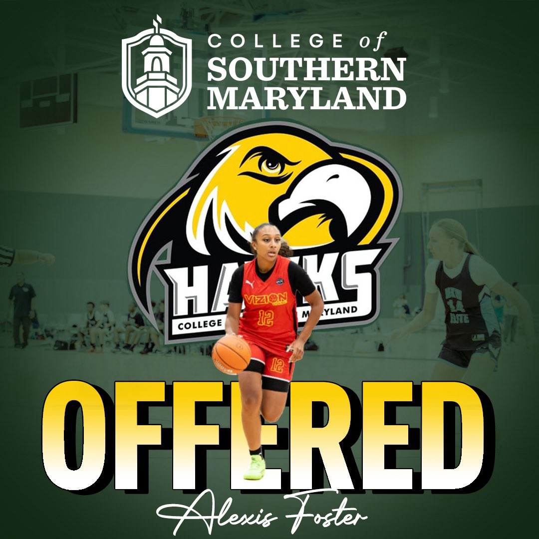 I am blessed to receive another offer from College of Southern Maryland. #AGTG <a href="/Csmd_wbb/">College of Southern Maryland Women’s Basketball</a>