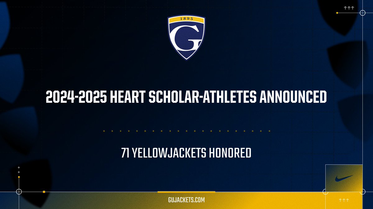 GUjackets's tweet image. 71 Graceland Student-Athletes Named 2024–25 Heart Scholar-Athletes
graceland.prestosports.com/general/2024-2…