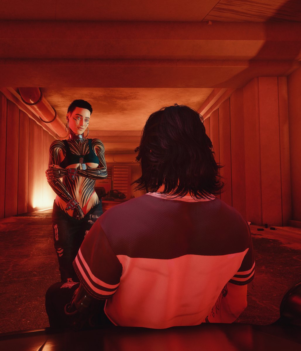 silvergonk's tweet image. hey, cute jeans
take mine off me ;)

#Cyberpunk2077 #VirtualPhotography #SilverV