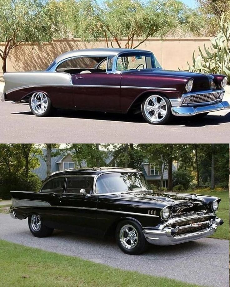 ♦️🔸️💎🔸️♦️🔹️💎🔹️♦️🔸️💎🔸️♦️

1956 Chevrolet Bel Air 
🔸️ OR 🔸️
1957 Chevrolet Bel Air