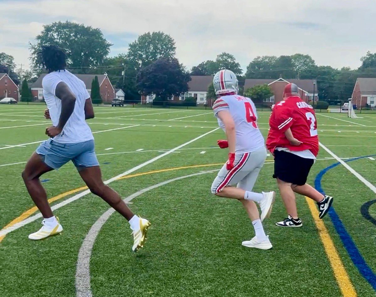 We’re up to something 😈 <a href="/BarstoolTate/">Ohio’s Tate</a>  <a href="/Jermiah_Smith1/">Jeremiah Smith</a>