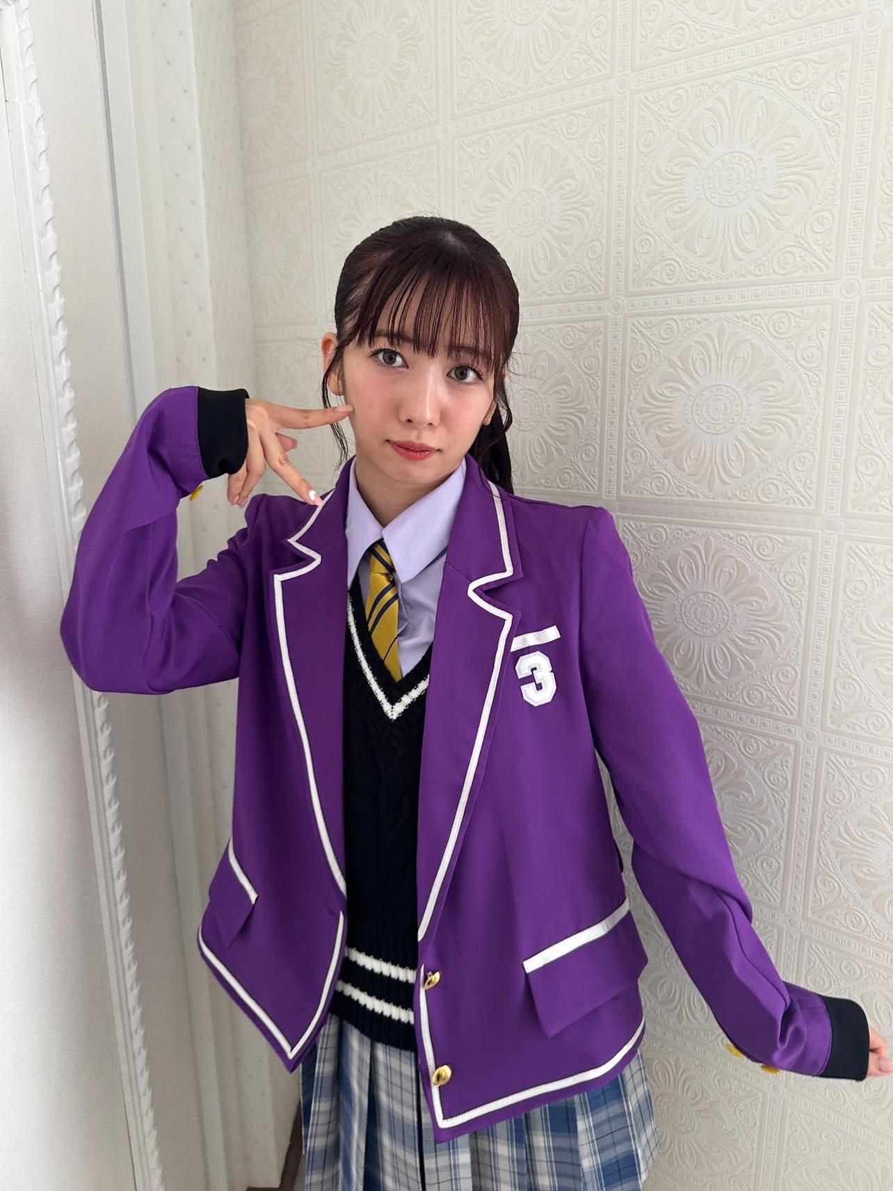 真山りか　ユニフォーム　通常サイズ　私立恵比寿中学　EBI BASEBALL Amazon.co.jp: 真山りかEBI Baseball ユニフォーム 通常サイズ