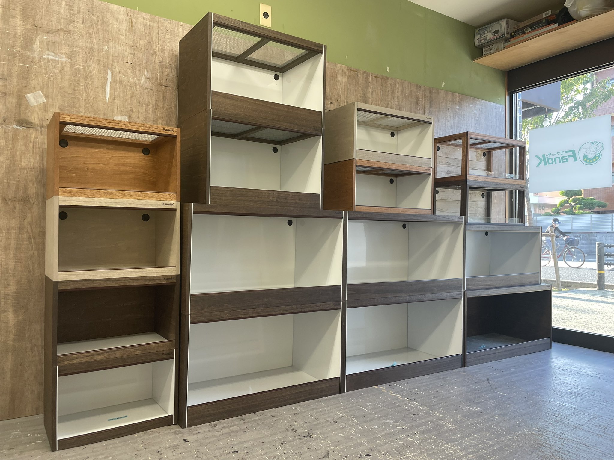 タクワン様専用 FandK爬虫類木製ケージ 引き出し仕様 【公式通販】