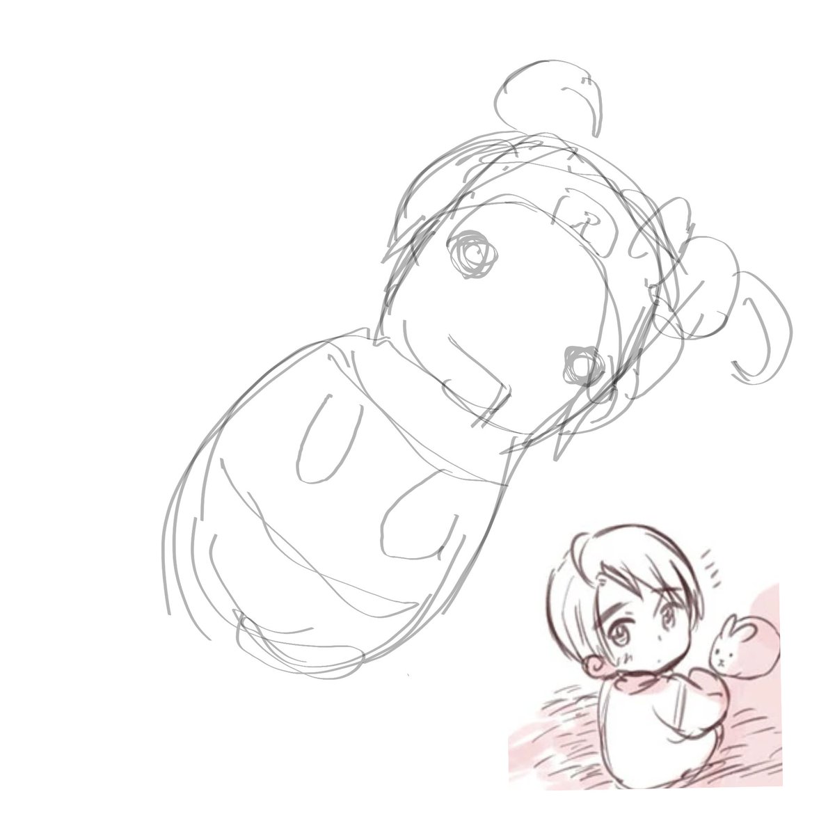 elliotslop's tweet image. I was gonna draw baby Alfred but I got lazy and drew him really stupid