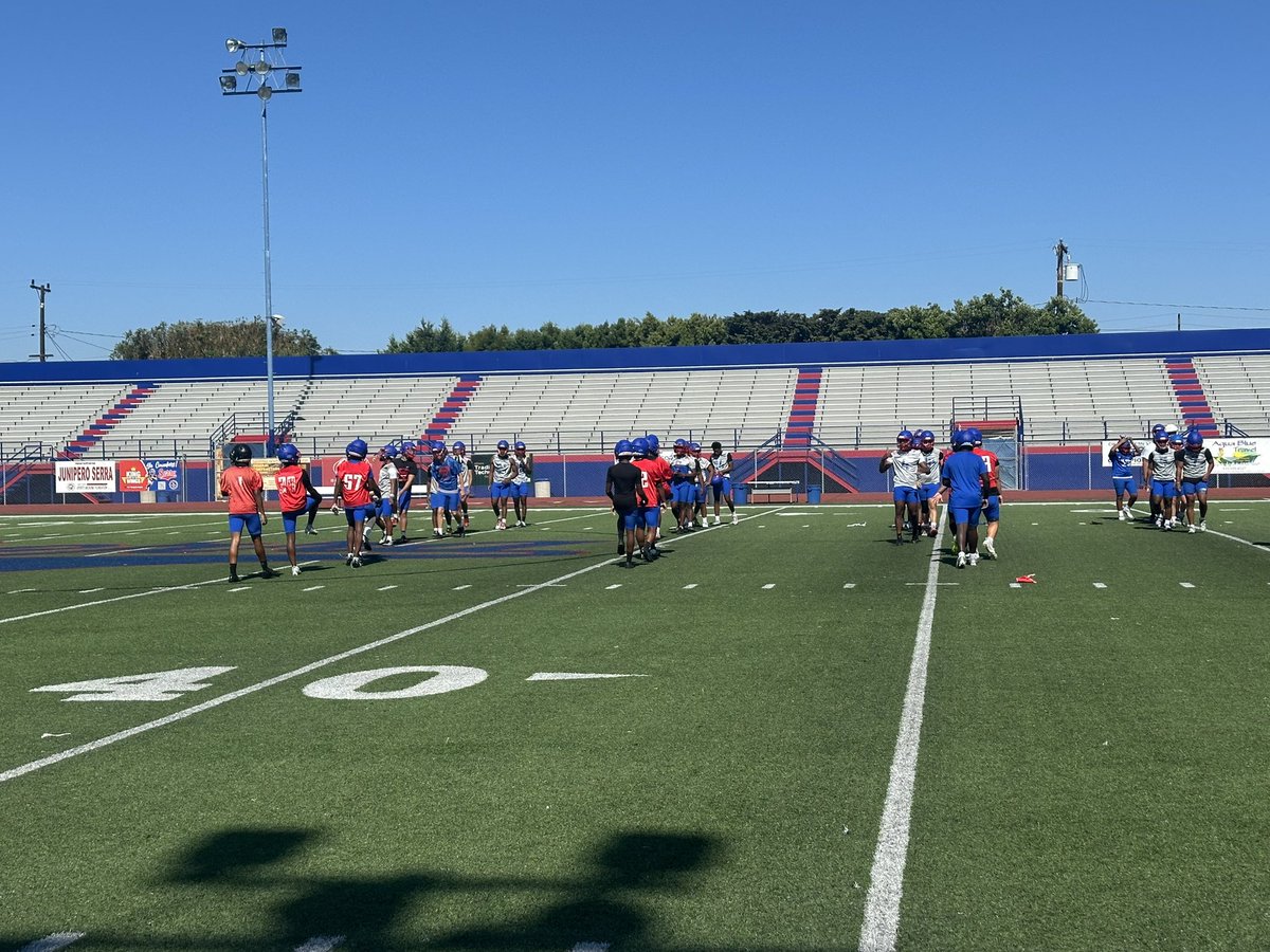 DamianCalhoun's tweet image. There’s always a certain amount of chaos on that first day of practice