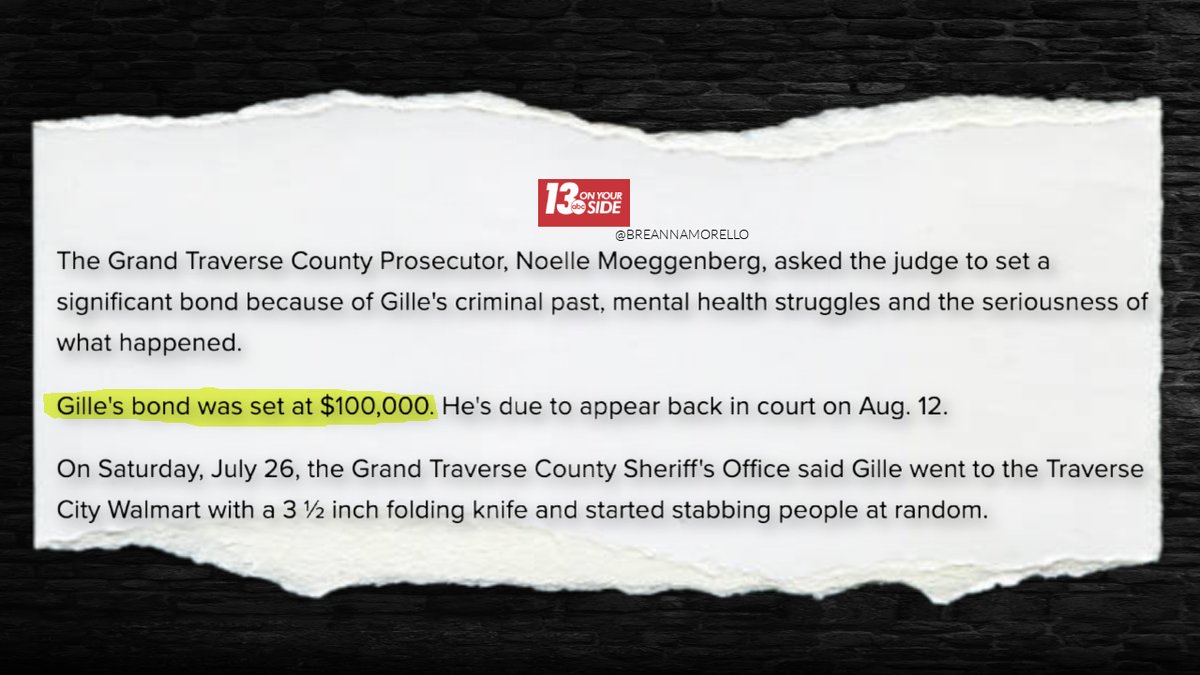 🚨SHOCKING🚨

The man who allegedly stabbed 11 people inside a Walmart this weekend just had his bond set to $100,000.

This means he can potentially get out with $10,000 cash.

He is facing terrorism and 11 counts of assault with intent to murder charges.

Does that sound like