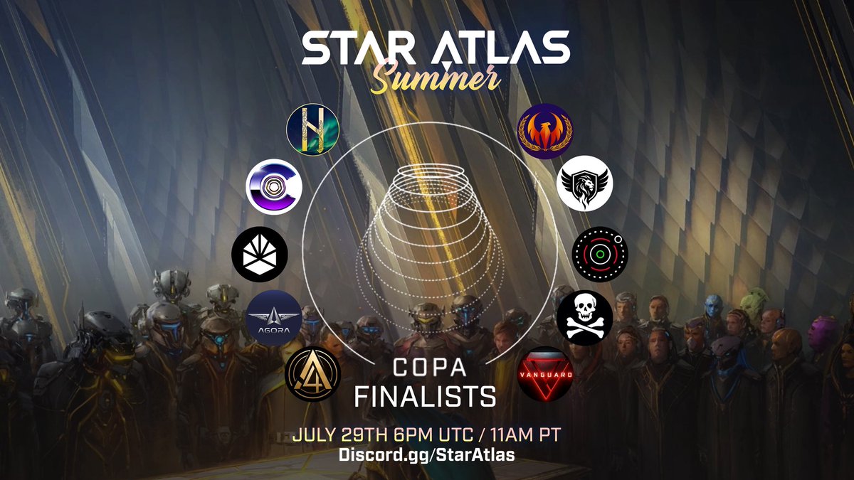 🎟️🎟️🎟️🎟️🎟️🎟️🎟️🎟️
WIN COMMUNITY WEEK RAFFLE TICKETS!!!
🎟️🎟️🎟️🎟️🎟️🎟️🎟️🎟️

👉Tell me who you think will win the COPA event!! 

🖐️FIVE people who chose the CORRECT GUILD before the winner is announced will be randomly chosen to win a code for 400 tickets!! 

Comment, 👍 and retweet!