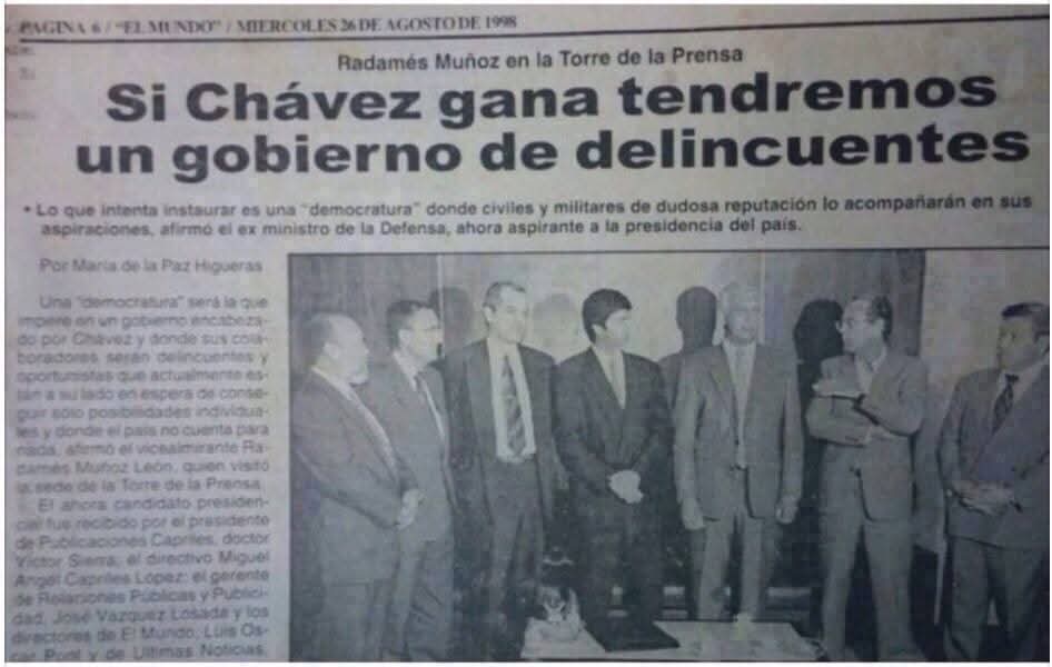 luisalfredopolo's tweet image. Premonición