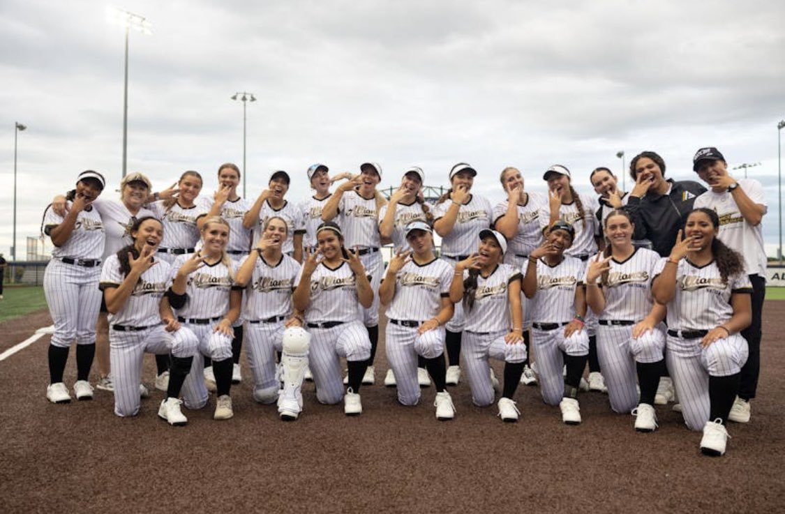 Miki Watts #13 (@mikiwatts13) on Twitter photo Alliance All-Star Game pics !! I had an absolute blast !! 💥 Thank you to everyone who made this experience possible !!
<a href="/CoachAlyHab/">Alyson Habetz</a> <a href="/LacyPrejean/">Lacy Prejean</a> <a href="/bshipman44/">Bill Shipman</a> <a href="/RaginCajunsSB/">Louisiana Ragin' Cajuns® Softball</a> Alliance All-Star Game pics !! I had an absolute blast !! 💥 Thank you to everyone who made this experience possible !!
<a href="/CoachAlyHab/">Alyson Habetz</a> <a href="/LacyPrejean/">Lacy Prejean</a> <a href="/bshipman44/">Bill Shipman</a> <a href="/RaginCajunsSB/">Louisiana Ragin' Cajuns® Softball</a>