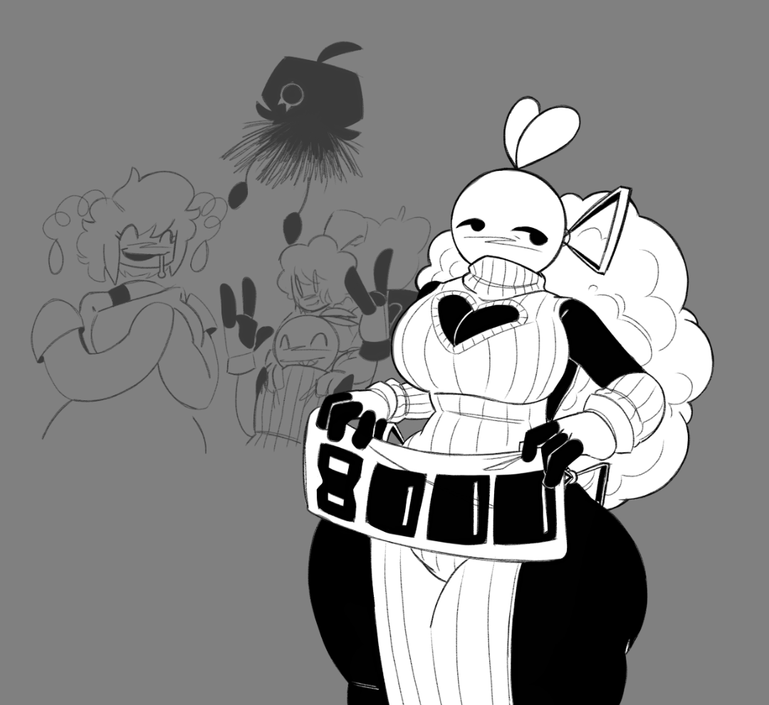 Thank you for 8000 followers. Honestly, I didn't expect it to happen so fast. 
But I'm happy that you're here and that you like what I draw. Thank you so much guys.