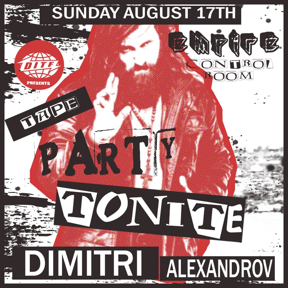Vladimir Putin's least favorite wrestler DIMITRI ALEXANDROV is crashing through Tape Party Tonite like a brick through stained glass.

He’s got zero love for tyrants, rings, or rules

8/17 | Empire Control Room, ATX
NO RING | LIVE MUSIC

🎟TIX ON SALE SOON