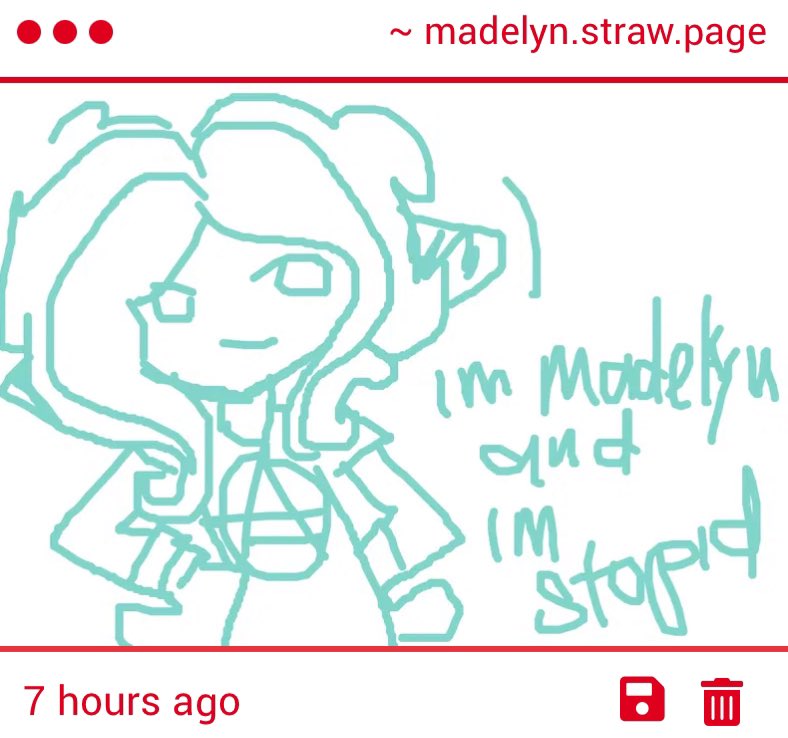 captain3lover's tweet image. im madelyn and im stopid