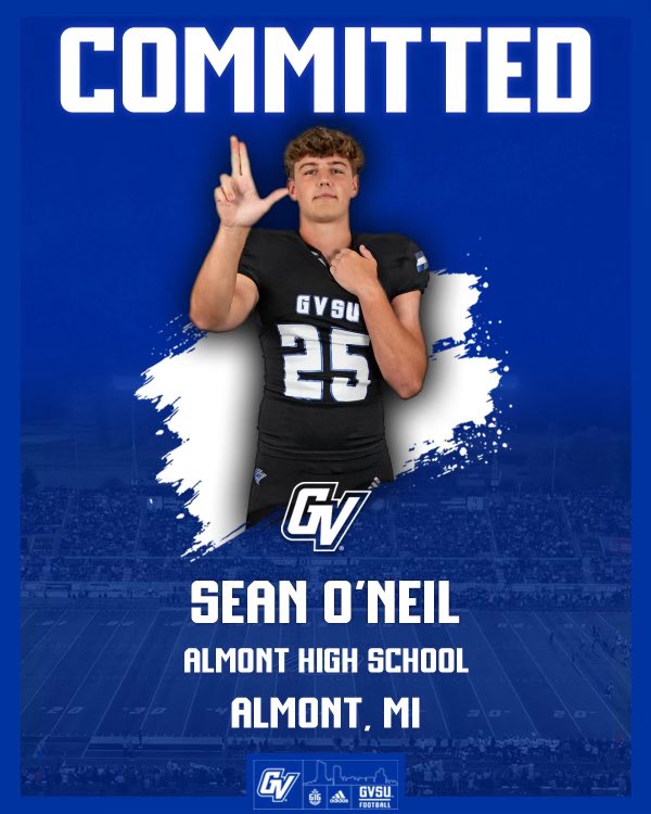 100% committed Anchor Up!!
<a href="/CoachStuddGV/">Coach Studd</a> <a href="/CoachWooster/">Scott Wooster</a> <a href="/Hyner57/">Shane Hynes</a> <a href="/Shaynegraham17/">Shayne Graham</a> <a href="/AlmontRaidersFB/">Almont Football</a> <a href="/gvsufootball/">GVSU Football</a> <a href="/KornblueKicking/">Brandon Kornblue</a> <a href="/Legacy_Kicking/">Legacy Kicking</a>