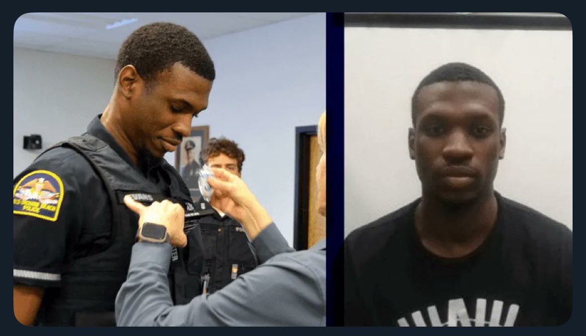 SANCTUARY: Illegal alien, Jon Luke Evans was allowed to become a police officer in Maine due to the state’s sanctuary laws. He only got caught because he tried to buy a gun and failed the federal background check. Illegals can’t buy or possess firearms.