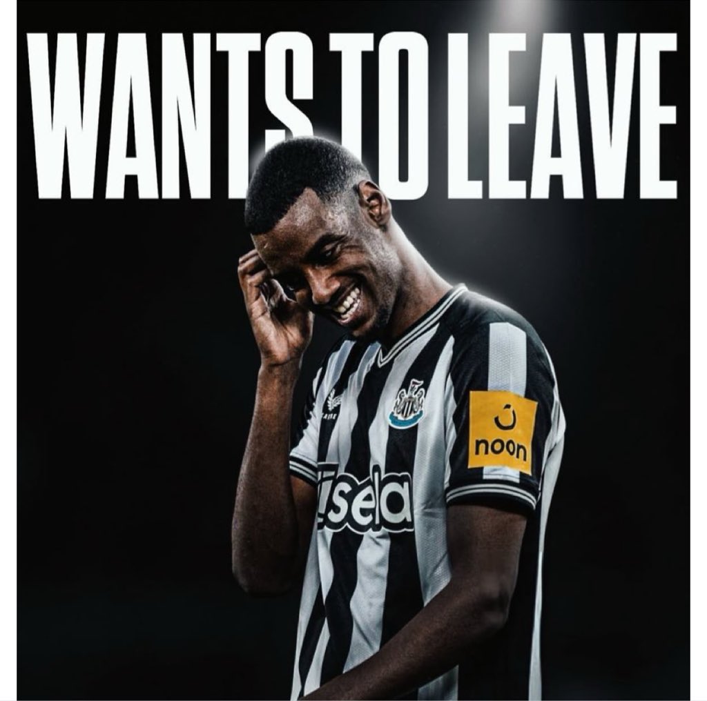 IsakLFC2025's tweet image. There’s no way back for Isak at Newcastle.
❌ refused be part of the squad
❌ refused to train with squad
❌ refused to go on tour
❌ refused join up with the team on tour
Once a bid comes in a Transfer request will also go in. The time is now at 26-27 years old #NUFC #LFC