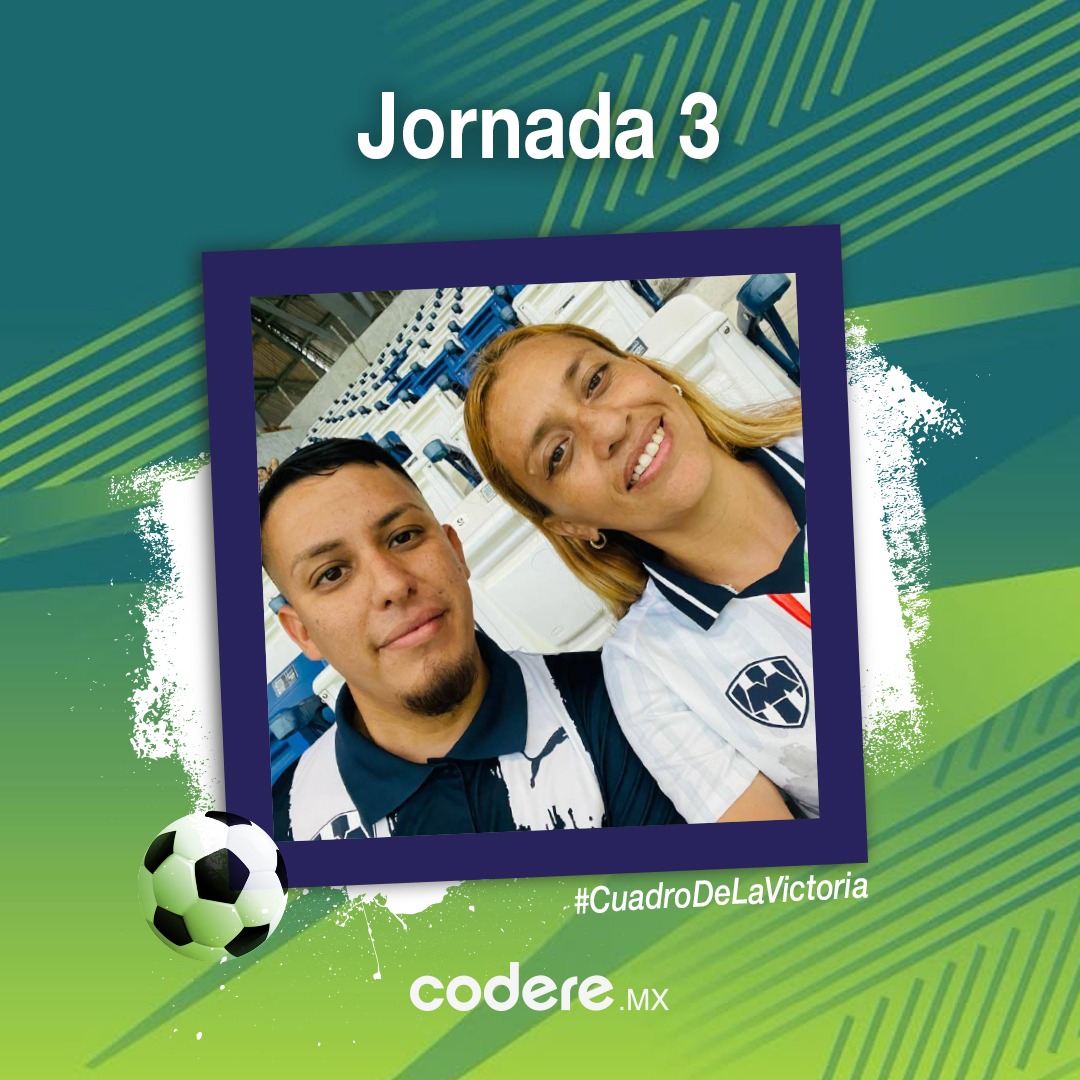CodereMX's tweet image. 😊💙 Sobrinos, ya extrañaba nuestro famosísimo #CuadroDeLaVictoria.

Me encanta verlos felices y saber que siempre están apoyando a nuestros @Rayados. Recuerden que en toda la temporada tendremos muchos ganadores.

¿Quién se apunta para el siguiente?

#GanadoresCodere…