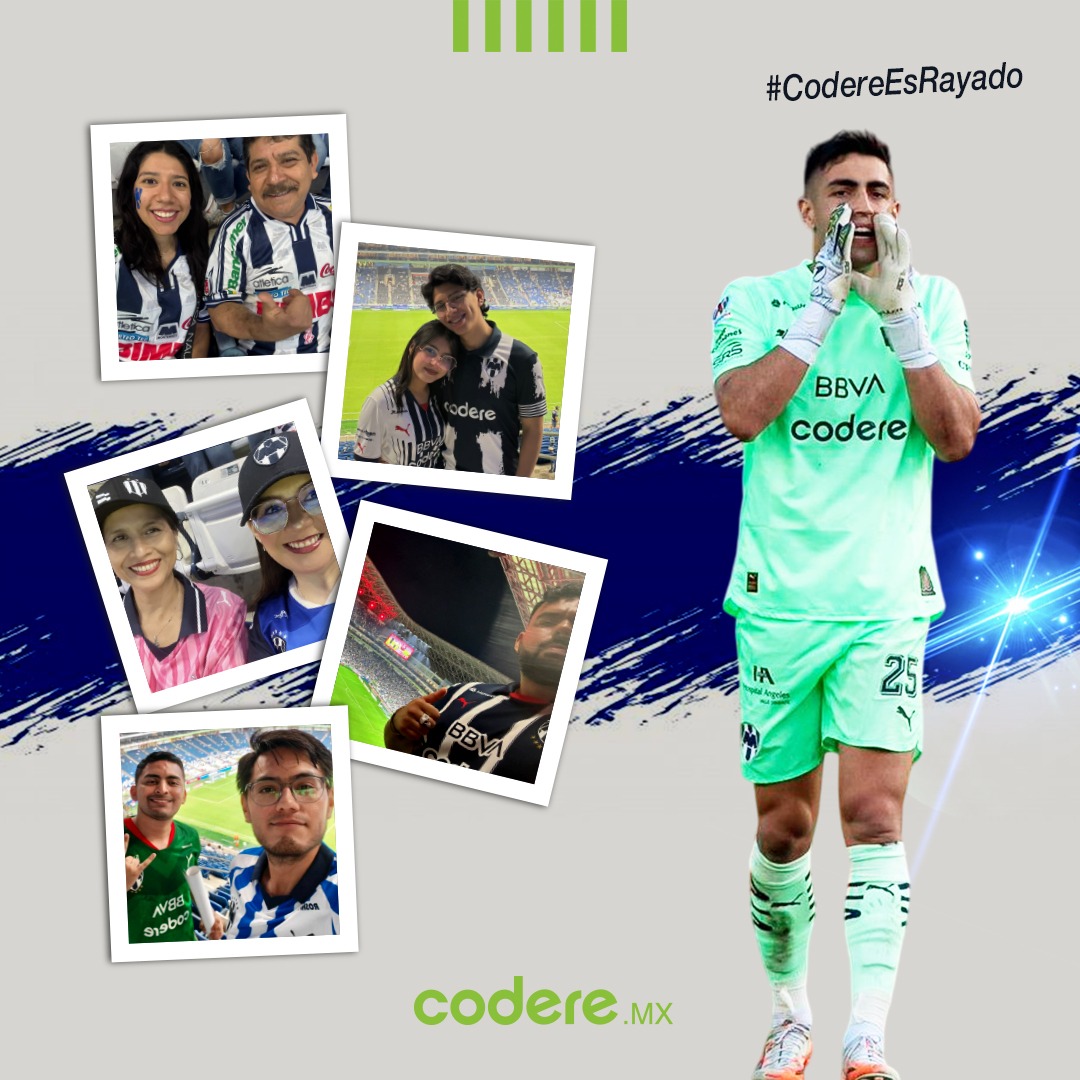 CodereMX's tweet image. 😊💙 Sobrinos, ya extrañaba nuestro famosísimo #CuadroDeLaVictoria.

Me encanta verlos felices y saber que siempre están apoyando a nuestros @Rayados. Recuerden que en toda la temporada tendremos muchos ganadores.

¿Quién se apunta para el siguiente?

#GanadoresCodere…