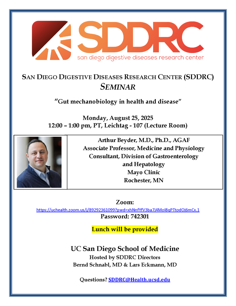 San Diego Digestive Diseases Research Center tweet media