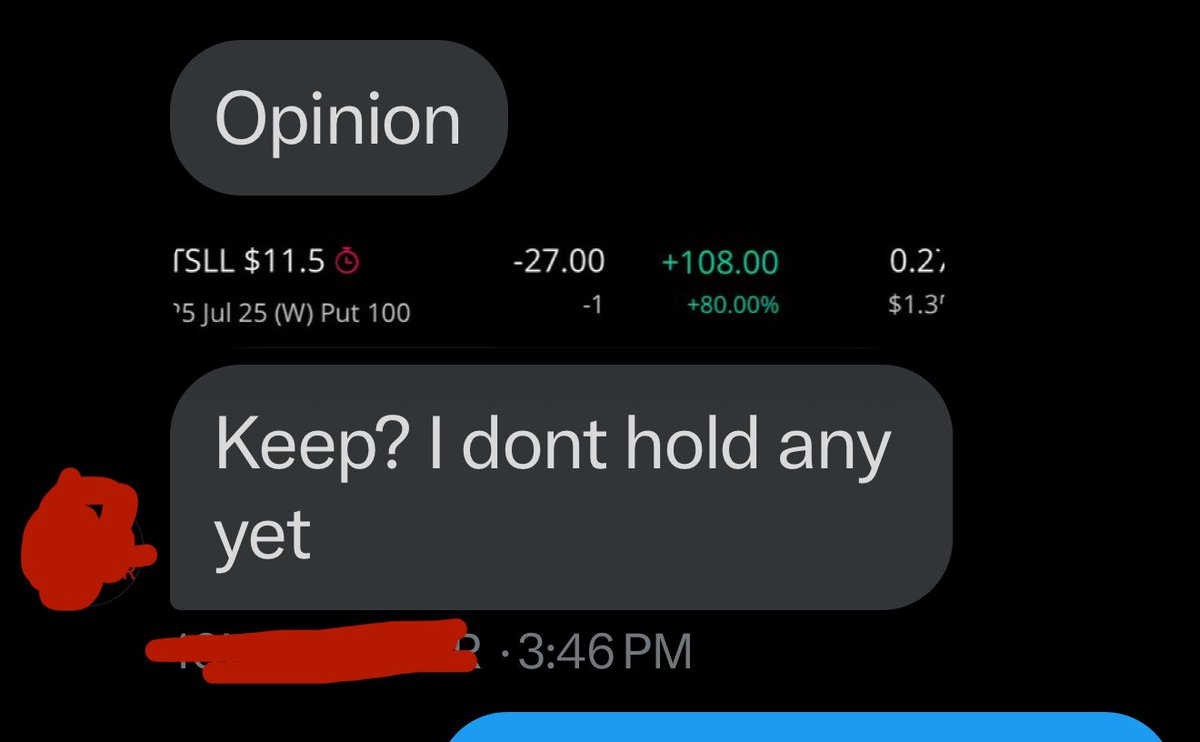 One of my subscribers needed help on Friday deciding if he should close this position.

We decided to close at a 9% return on investment! 

Now he can sell a new contract. Rinse &amp; repeat 💰