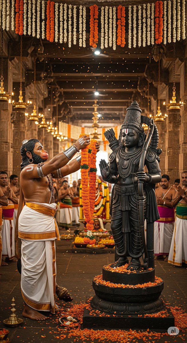प्रभु की शक्ति हर रूप में दिखे,
जीवन की यात्रा में राह दिखाए।
भक्ति और साहस से हम खड़े रहें,
आशा की किरण से मन संवरें।
आस्था की रौशनी में आत्मा ऊँची उठे,
धरती से स्वर्ग का मेल बने।
समानता में शक्ति का संचार हो,
आस्था की गोद में आत्मा खिल उठे।
जय श्री राम
 जय श्री हनुमान
 राम राम