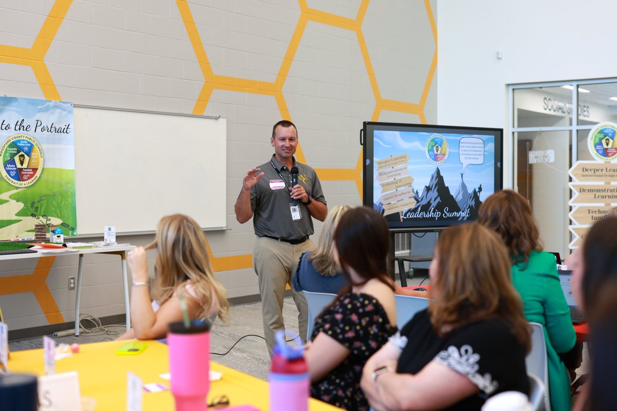 It was an amazing day of learning, communicating, collaborating, contributing, and problem-solving. The content was primarily focused the WCPS Portrait of a Learner and Paths to the Portrait. These initiates are crucial in educating and equipping our students in today's world.