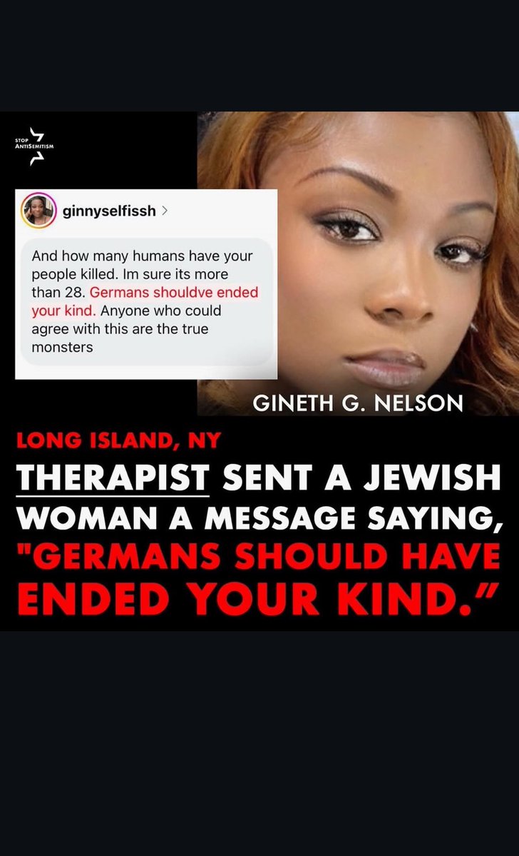 HowardMSklar's tweet image. A therapist.
But go ahead and tell me antisemitism isn’t a problem.