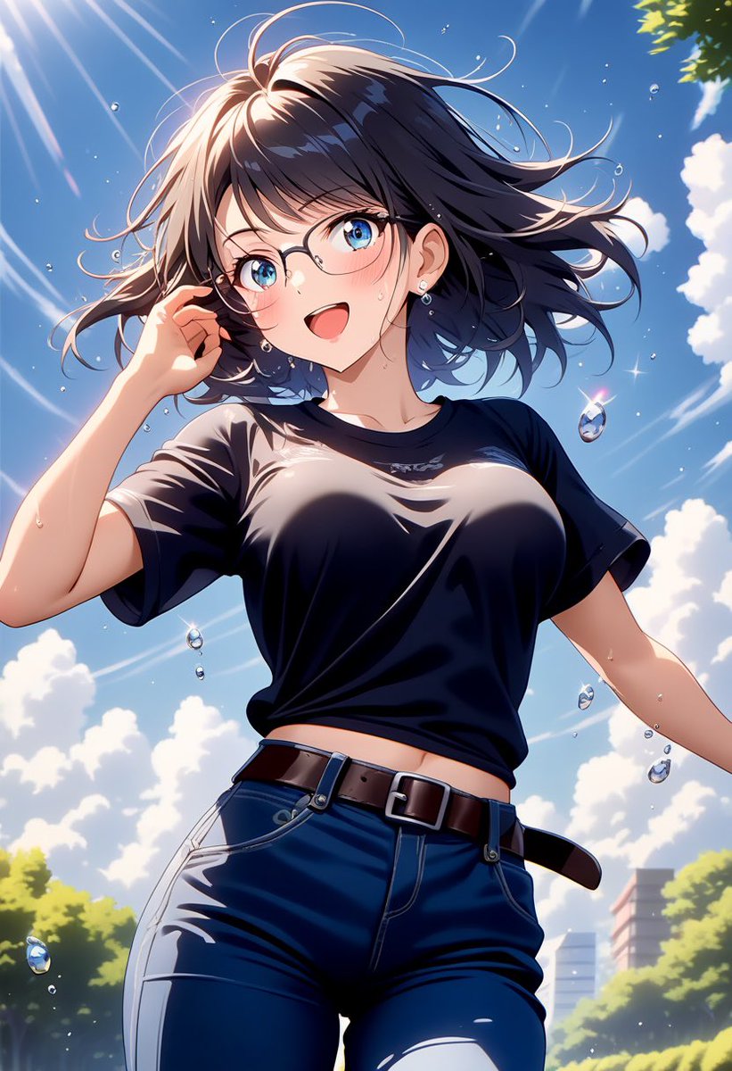 Chung330643's tweet image. おはようございます☀
今日も暑い‼️‼️😆💦
水分補給を忘れずに、無理せず頑張りましょ〜🤗✨
今日も1日よろしくお願いします✨
#AIイラスト
#AIイラスト好きさんと繋がりたい