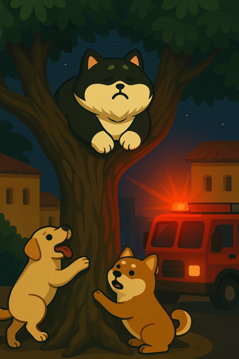 chonkusofficial's tweet image. tbt when the fire department had to save my chonky ass