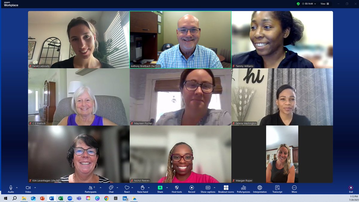 The Saint Louis University Interprofessional Education Program's Core Team got together today to plan for an amazing year of collaborative teaching, service and scholarship to positively make an impact on SLU students, programs, healthcare providers and community partners!