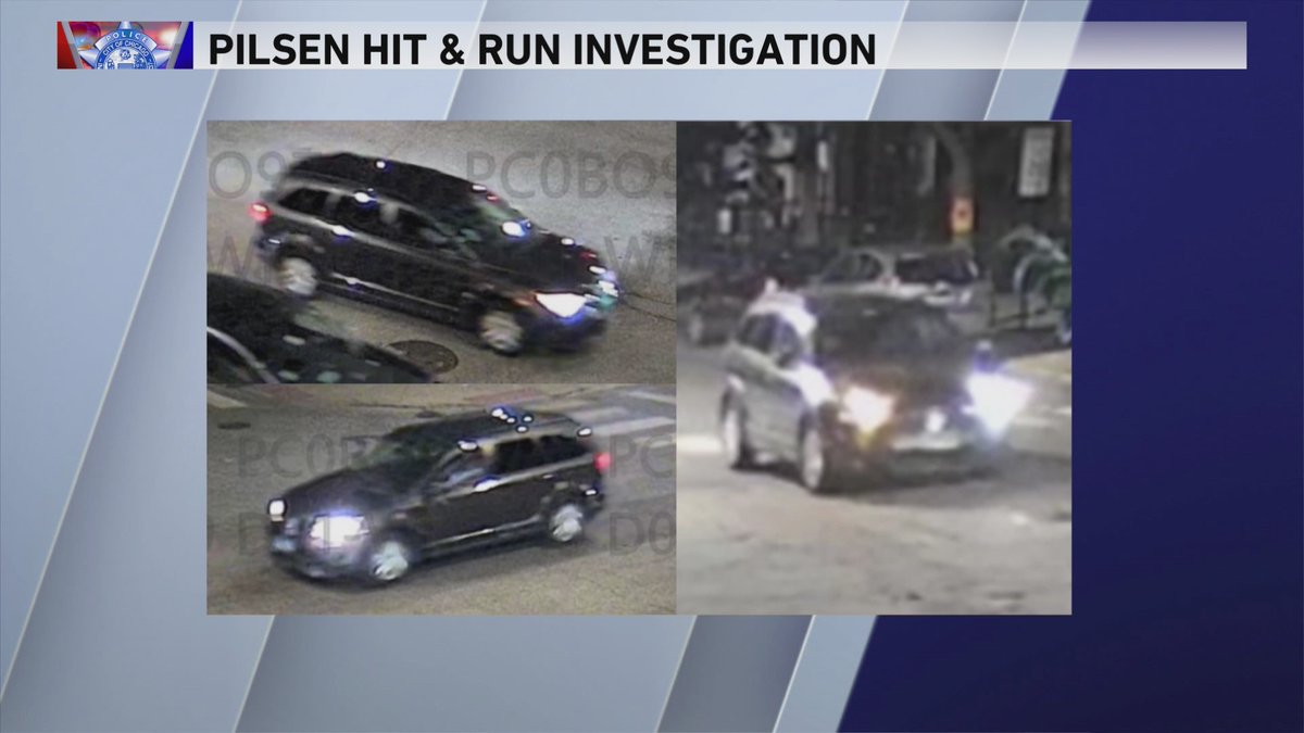 WGNMorningNews's tweet image. A 24-year-old woman and her fiancé were crossing Ashland Avenue in a marked crosswalk when a dark-colored Dodge Journey hit them and fled west on 19th Street in Pilsen. The woman died from her injuries and her fiancé is seriously injured.
MORE DETAILS: tinyurl.com/2s3bkedz