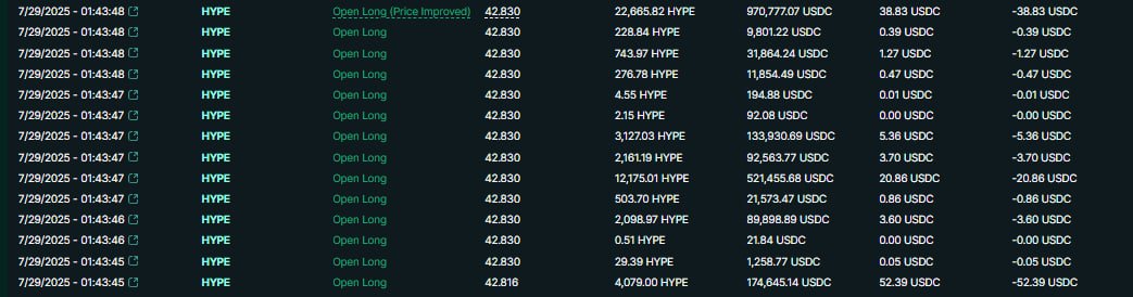 NMTD8's tweet image. Spent the past week trading perps like I used to during HL points season (whilst protecting the lows).
Definitely too exhausting degenning like this. DONT do it.
Accumulating SPOT $HYPE, HL eco & chilling is the best thing you can do.
ATH's are near.
Hyperliquid.