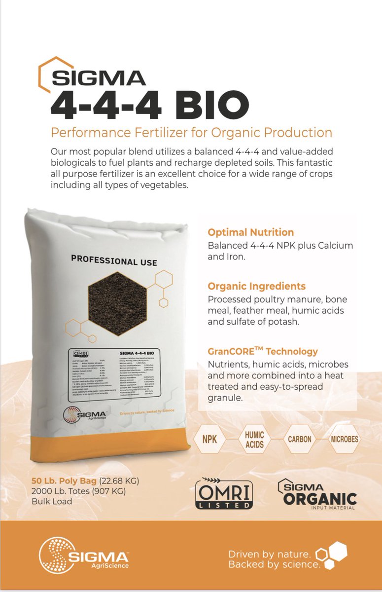 NTJTurf, LLC (@ntjturf) on Twitter photo There are a lot of options when it comes to plant nutrition, but few excite me more than Sigma AgriScience. <a href="/donthornburghjr/">Don Thornburgh</a> There are a lot of options when it comes to plant nutrition, but few excite me more than Sigma AgriScience. <a href="/donthornburghjr/">Don Thornburgh</a>
