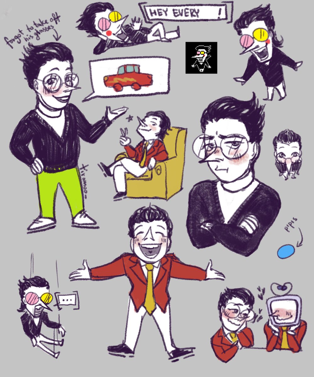 c12hydro22oxy11's tweet image. The wall of #Spamton G Spamton because I&apos;m obsessed with this creature