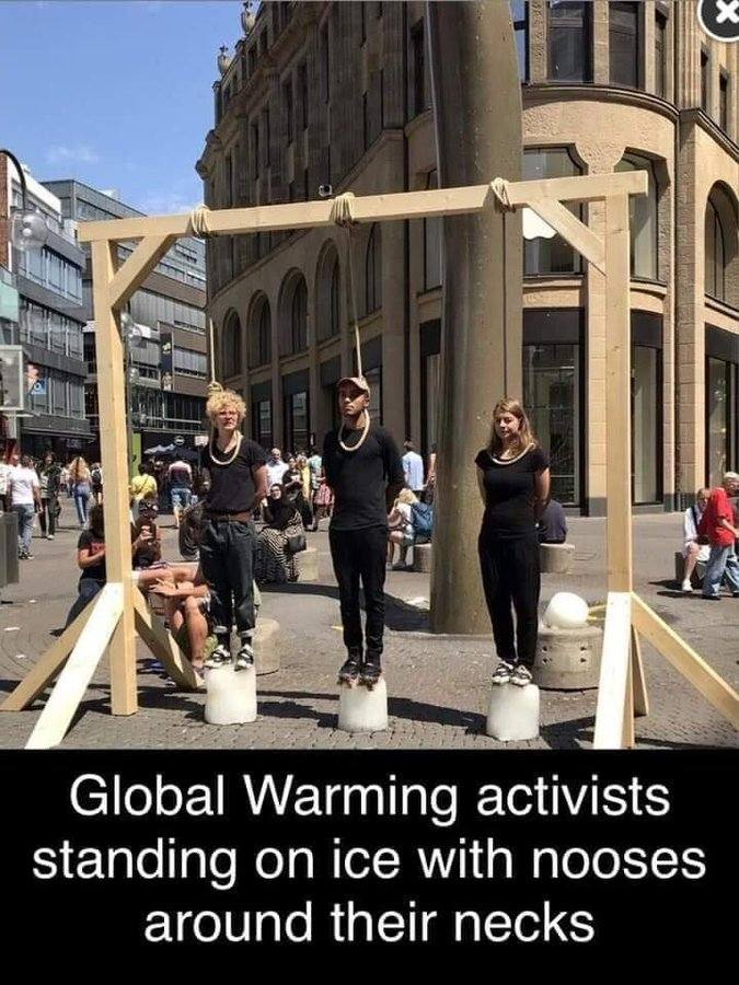 Many climate communists will die, but that is a price I am willing to pay.