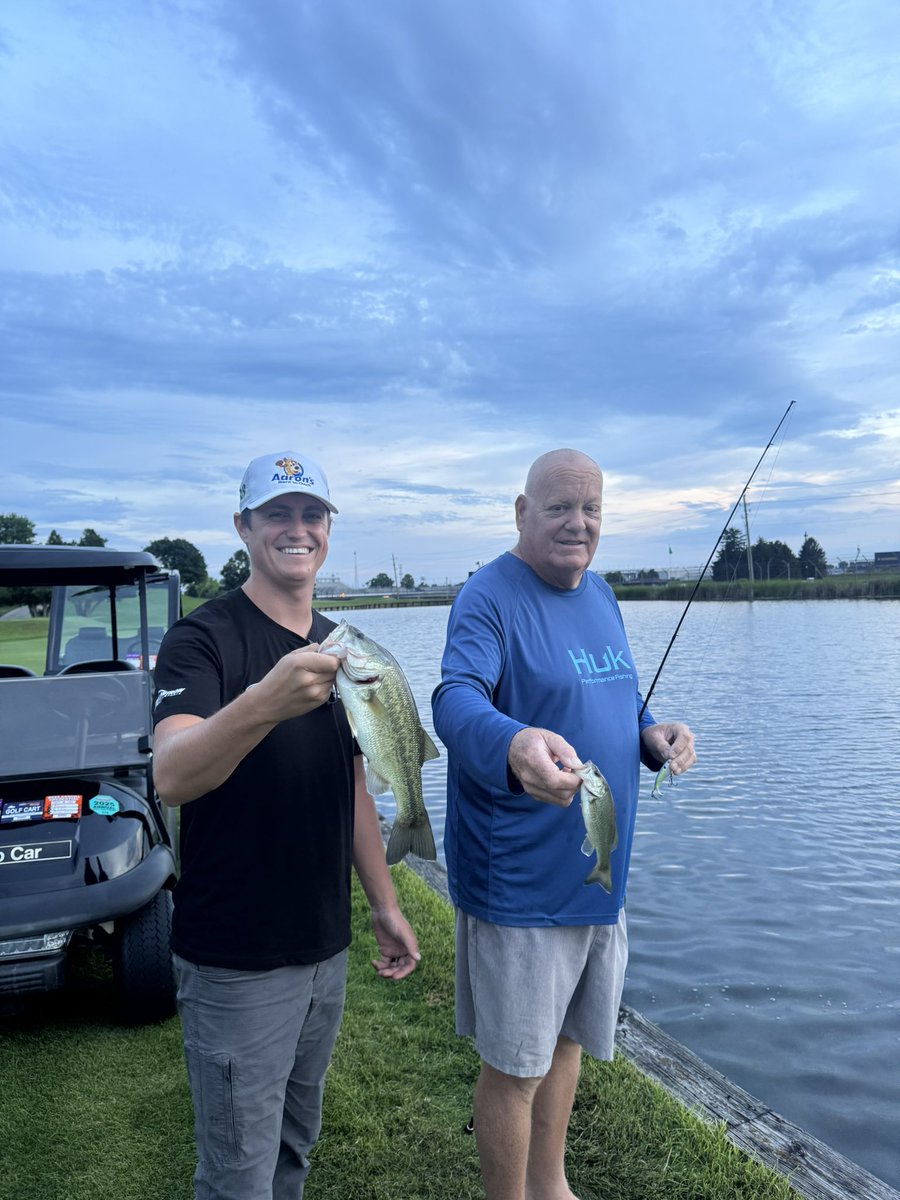 ZaneSmith's tweet image. Saturday night fishing at the brickyard
