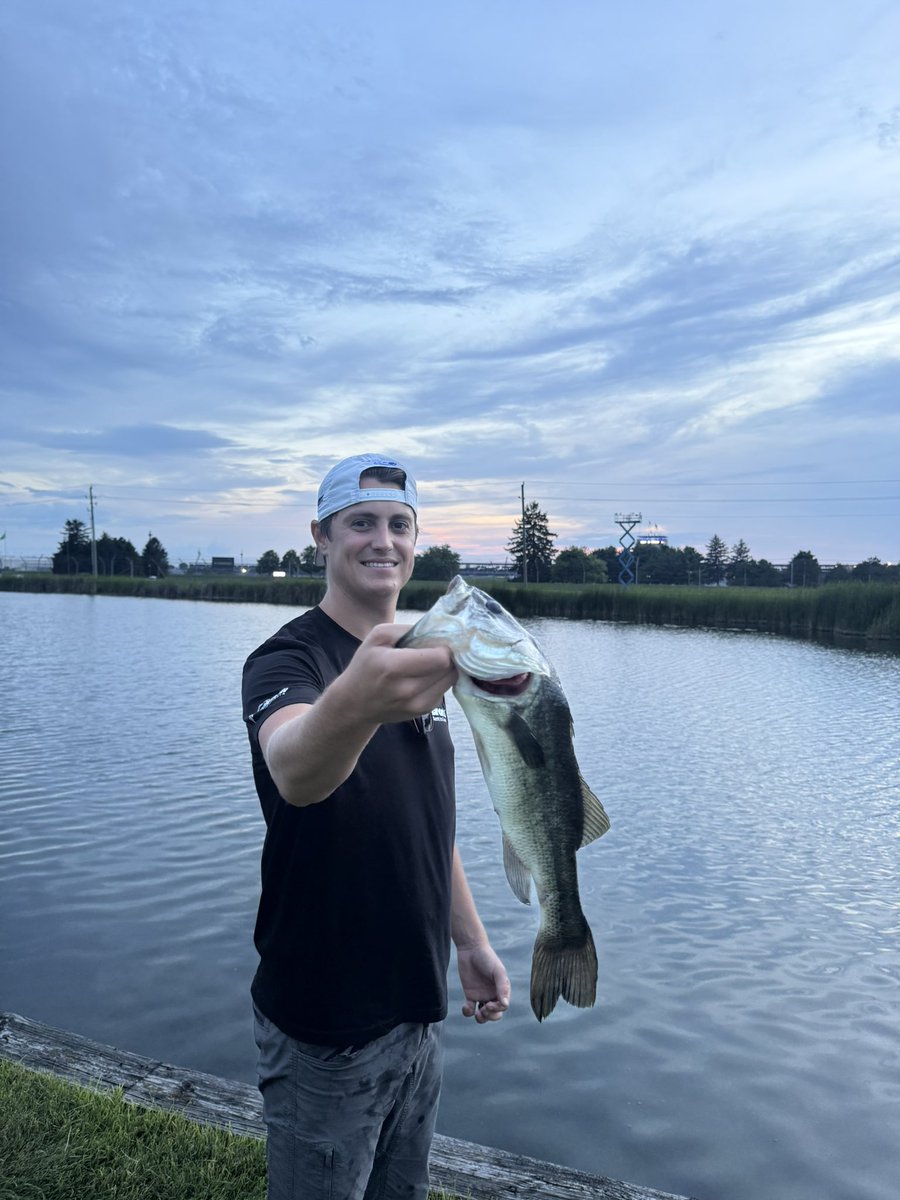 ZaneSmith's tweet image. Saturday night fishing at the brickyard