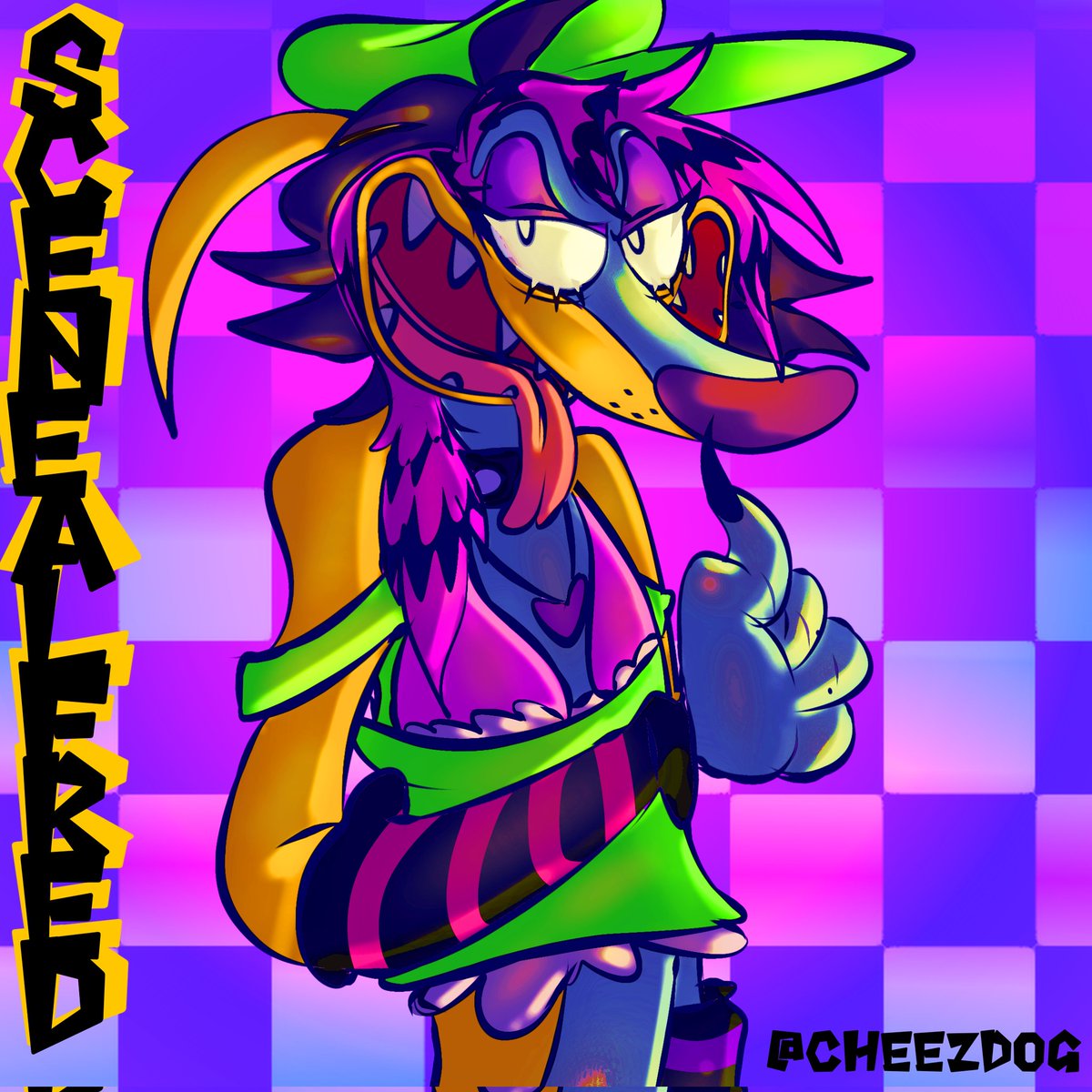 CheezyWoof's tweet image. Scene alfred #alfredplayhause #alfredalfer