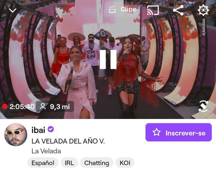 Portal_Insider's tweet image. 🚨 Ibai quebra recorde histórico na Twitch com 9,3 milhões de espectadores simultâneos no &quot;La Velada del Año V&quot;!

• A La Velada del Año é um evento de boxe que reúne influenciadores e criadores de conteúdo, e nessa edição contou com um público presencial de 80 mil pessoas.